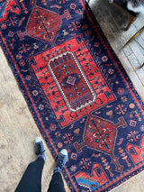 vintage Persian runner rug