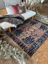 Antique Persian area rug