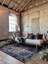 Antique Persian area rug