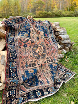 Antique Persian area rug