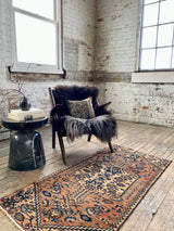 Vintage Persian runner rug