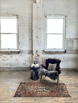 Vintage Persian runner rug