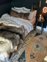 Vintage Turkish area rug