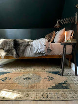 Vintage Turkish area rug