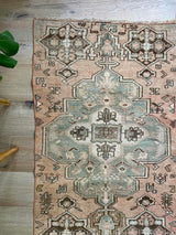 vintage Turkish accent rug