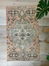 vintage Turkish accent rug