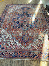 antique Persian area rug