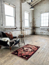 vintage Persian accent rug