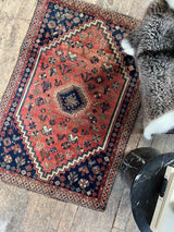 Vintage Persian Accent Rug