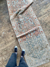 antique Persian runner rug