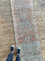 antique Persian runner rug