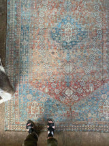 antique Persian area rug