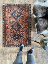 vintage Persian accent rug