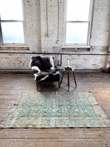 antique Persian area rug