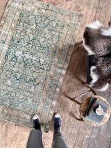 antique Persian area rug