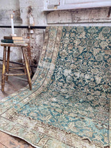 antique Persian area rug