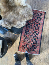 Vintage Persian runner rug