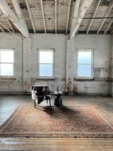 Vintage Persian area rug