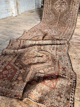 Vintage Persian runner rug