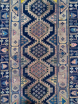 Semi-Antique Persian runner rug
