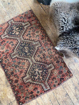 Vintage Persian accent rug