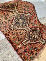 Vintage Persian accent rug