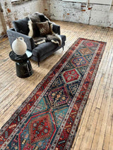 Vintage Persian Runner Rug Sustainable Luxury Home Decor