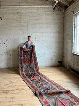 Vintage Persian Runner Rug Sustainable Luxury Home Decor