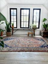antique Persian area rug