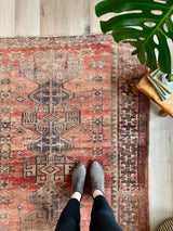 Frances // 6'3" x 4'9" - Vintage Rug at Petrichor Vintage Co.
