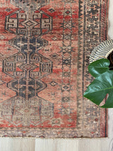 Frances // 6'3" x 4'9" - Vintage Rug at Petrichor Vintage Co.