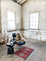 Vintage Persian accent rug