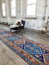 Antique Persian runner rug