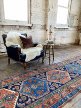 Antique Persian runner rug