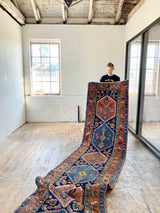 Antique Persian runner rug