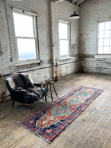 antique Persian runner rug