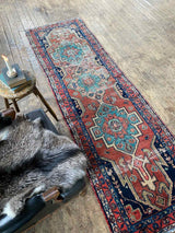 antique Persian runner rug