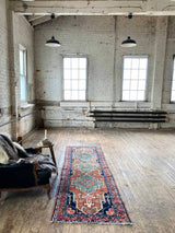 antique Persian runner rug