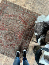 Vintage Persian area rug