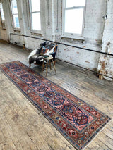 antique Persian runner rug