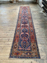 antique Persian runner rug