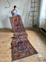 antique Persian runner rug