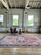 antique Persian area rug