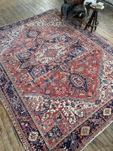 antique Persian area rug