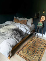 Antique Caucasian Accent Rug