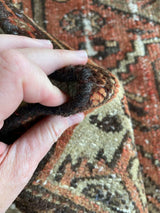 Vintage Persian runner rug