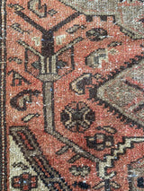 Vintage Persian runner rug