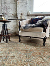vintage Persian area rug at Petrichor Vintage Co.