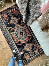 Vintage Persian area rug