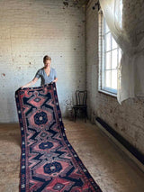 Vintage Persian runner rug